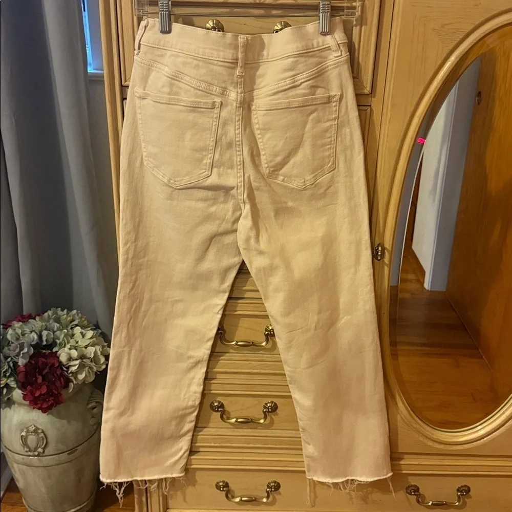 Express Straight Super High Rise Jeans